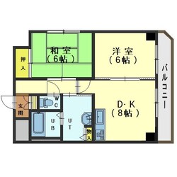 メゾンバティオリーブル豊川の物件間取画像